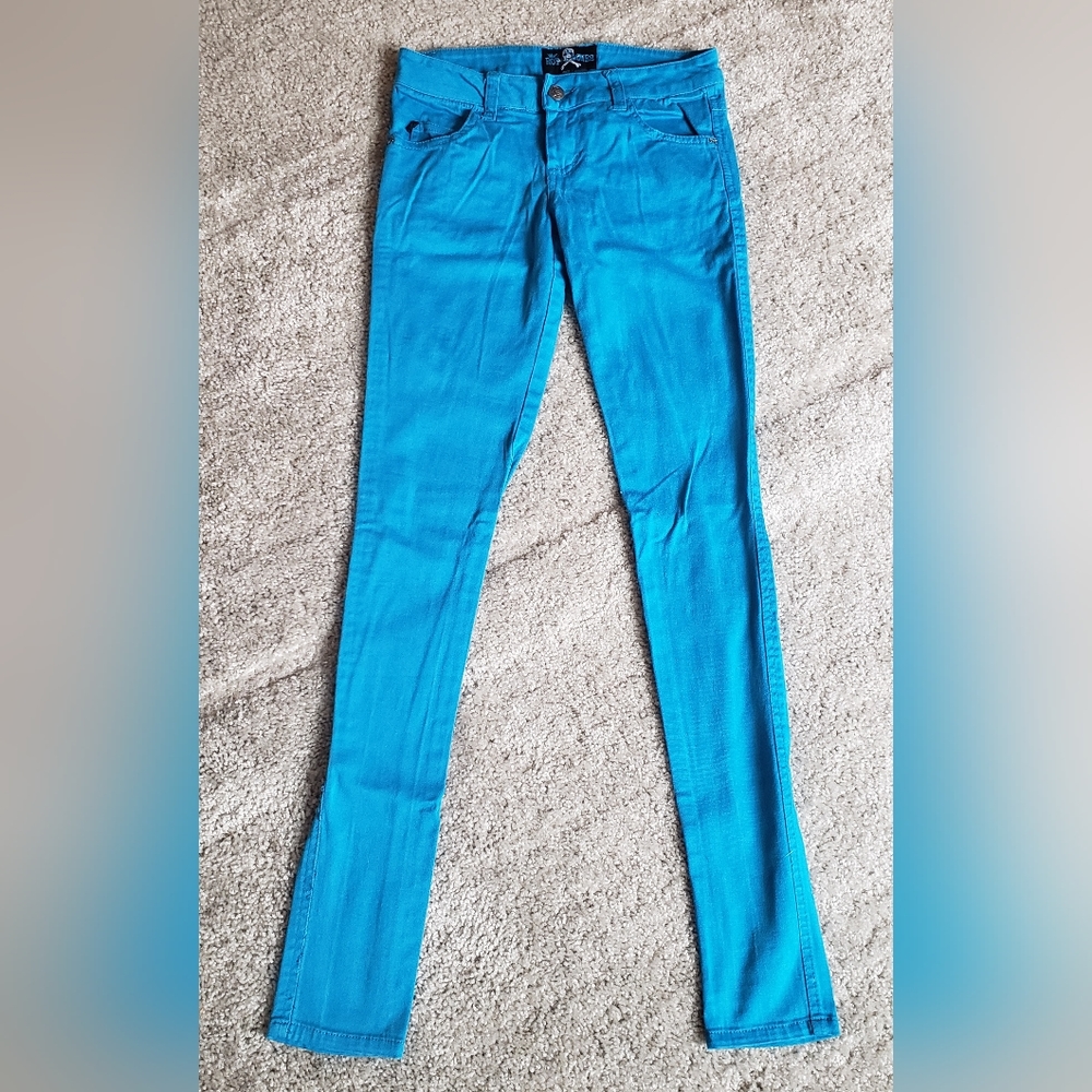 Royal Bones Blue Pants size 1 (Juniors)